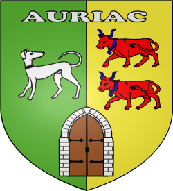 Blason ville FR Auriac (Pyrénées-Atlantiques)